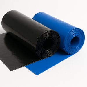 LDPE tarpaulin rolls compressed