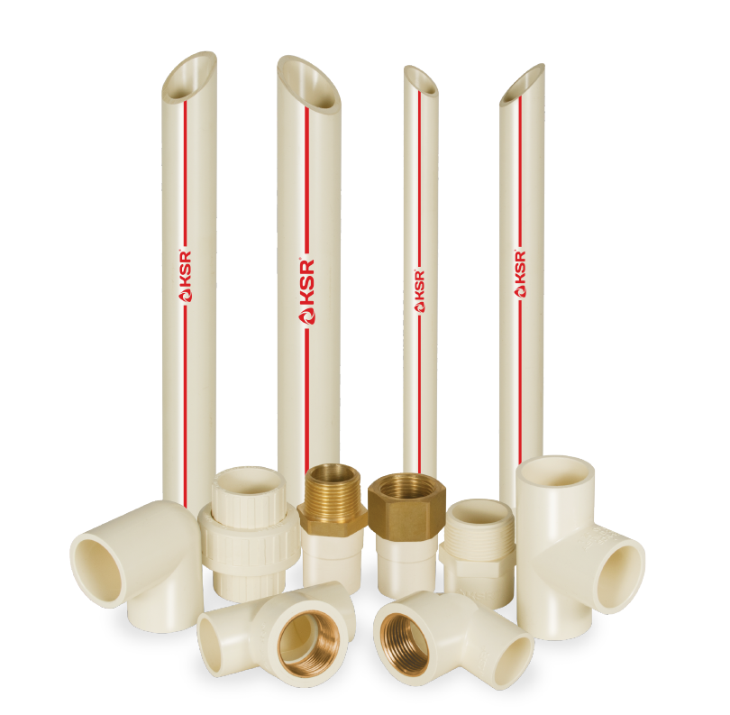 KSR CPVC construction pipes and fittings