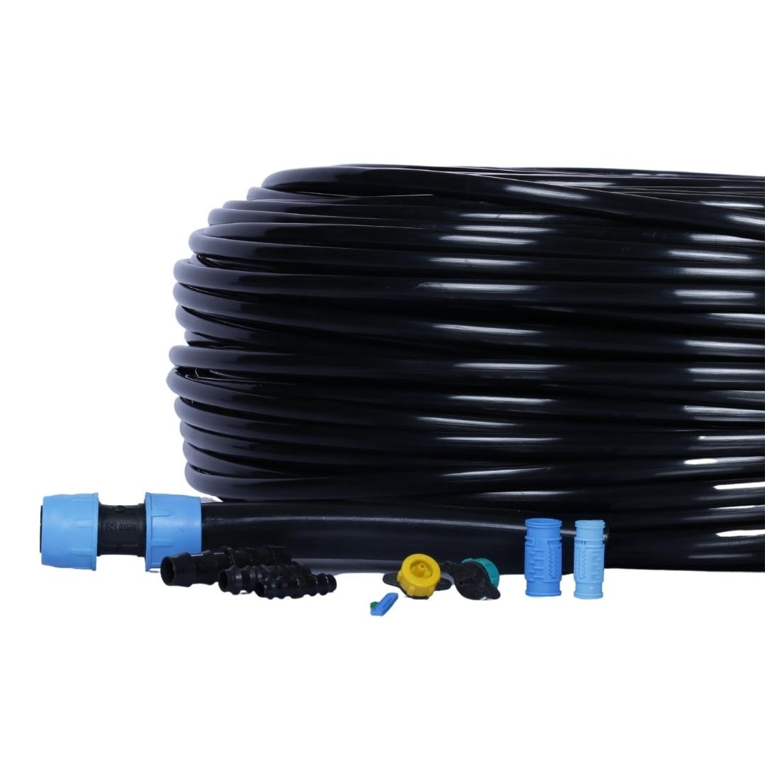 Kisan drip irrigation pipes and components